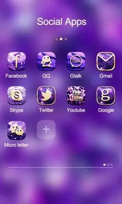 fd.twinkling GOLauncher EX Theme android App screenshot 1